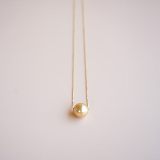 14K Gold South Sea Pearl Necklace — handmade jewelry by Studio Immersed, Maui Hawaii