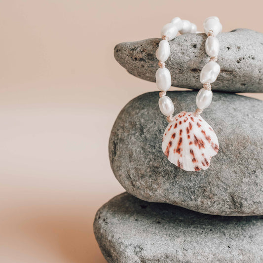 FRESHWATER CHARM NECKLACE