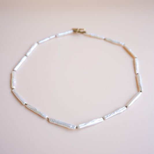 BIWA PEARL NECKLACE
