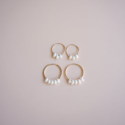 FUNKY GOLD FILLED EARRINGS