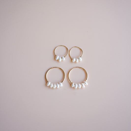 FUNKY GOLD FILLED EARRINGS