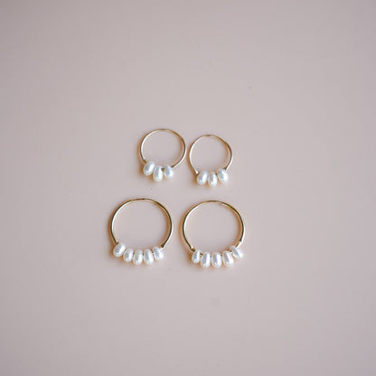 FUNKY GOLD FILLED EARRINGS