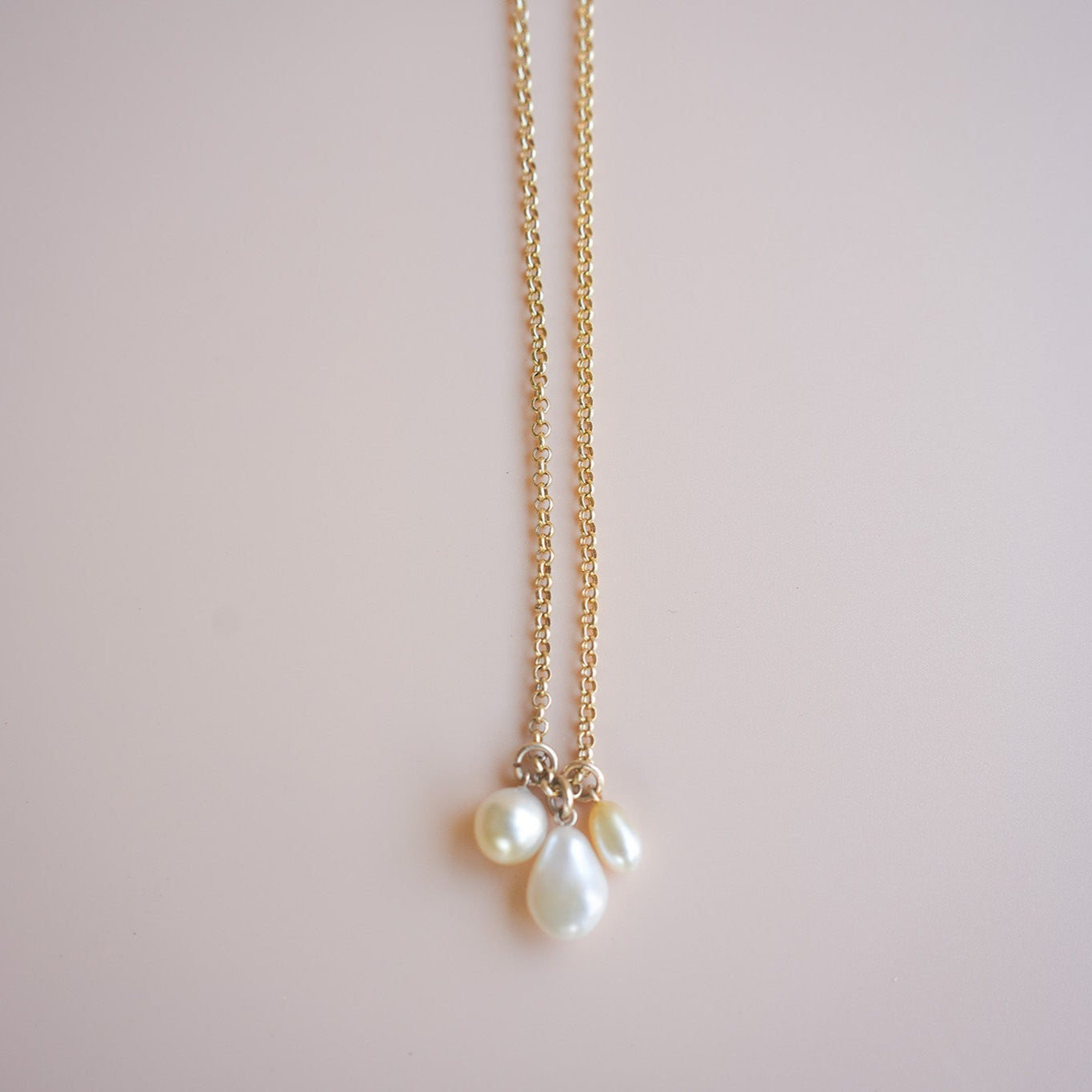 SOUTH SEA CHARMS 14K NECKLACE
