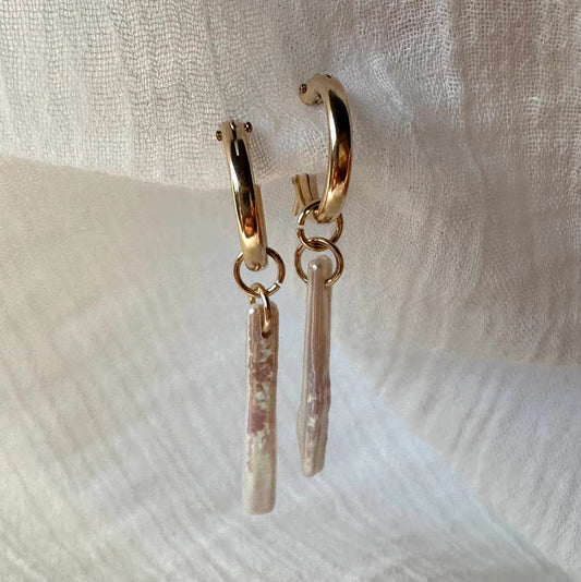 BIWA PEARL EARRINGS