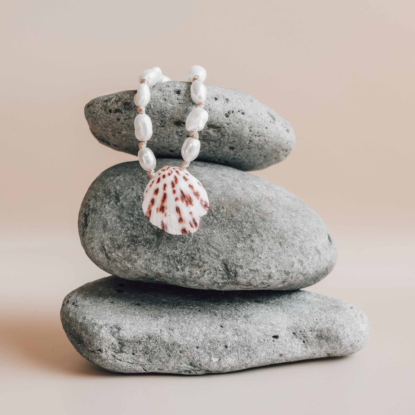FRESHWATER CHARM NECKLACE