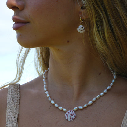 14K CLAM SHELL HUGGIES